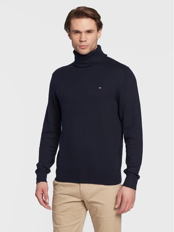 Áo Sweater Chính Hãng - Tommy Hilfiger Cashmere Blend Turtleneck - ZIR03HLVY-002