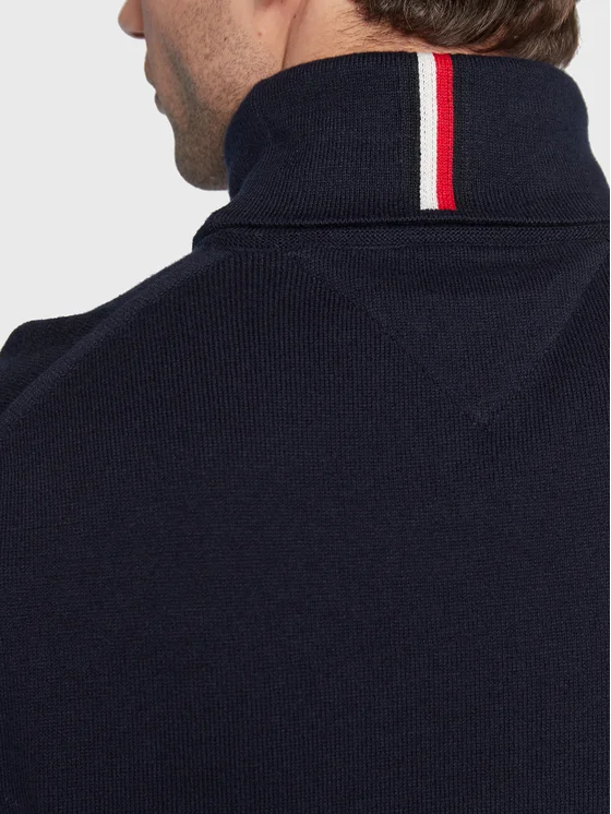 Áo Sweater Chính Hãng - Tommy Hilfiger Cashmere Blend Turtleneck - ZIR03HLVY-002