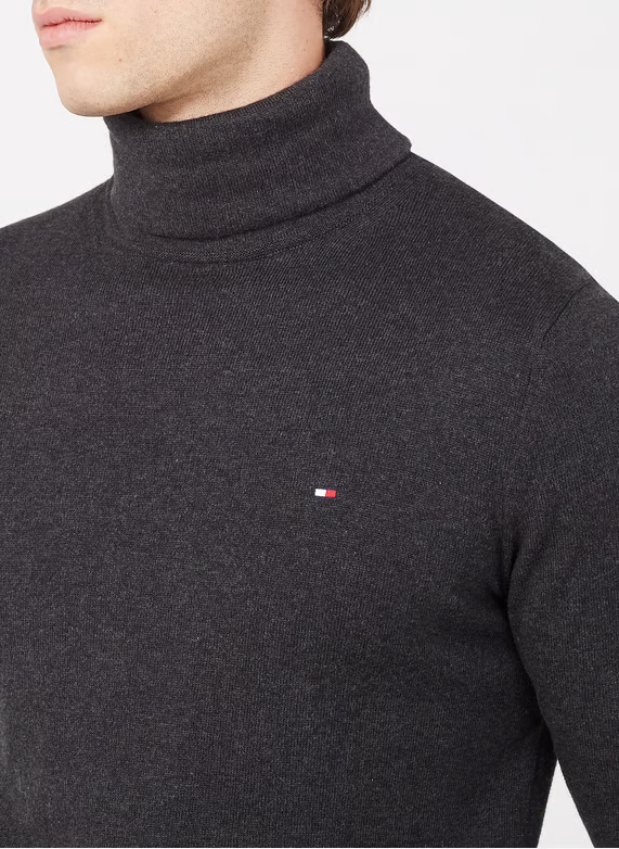 Áo Sweater Chính Hãng - Tommy Hilfiger Cashmere Blend Turtleneck  - ZIR03HLVY-003
