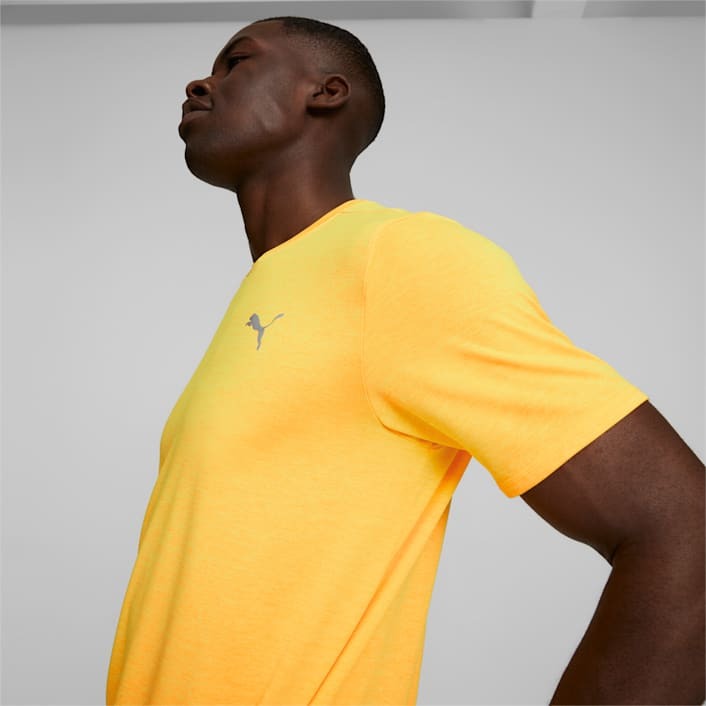 ÁO THỂ THAO HÈ - Puma Studio Man Run Fav Ss Tee Yellow  - 520209-38