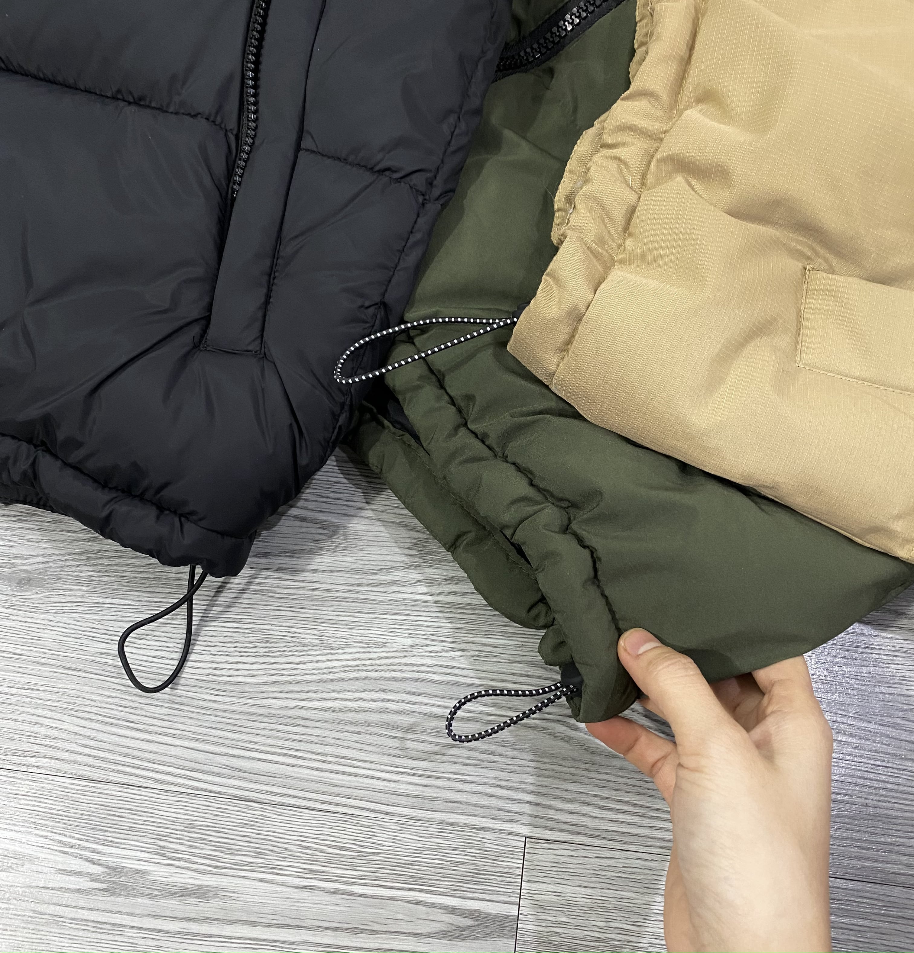 ÁO KHOÁC CHÍNH HÃNG - Ái Khoác Phao Zara ripstop puffer jacket black - 6985/316