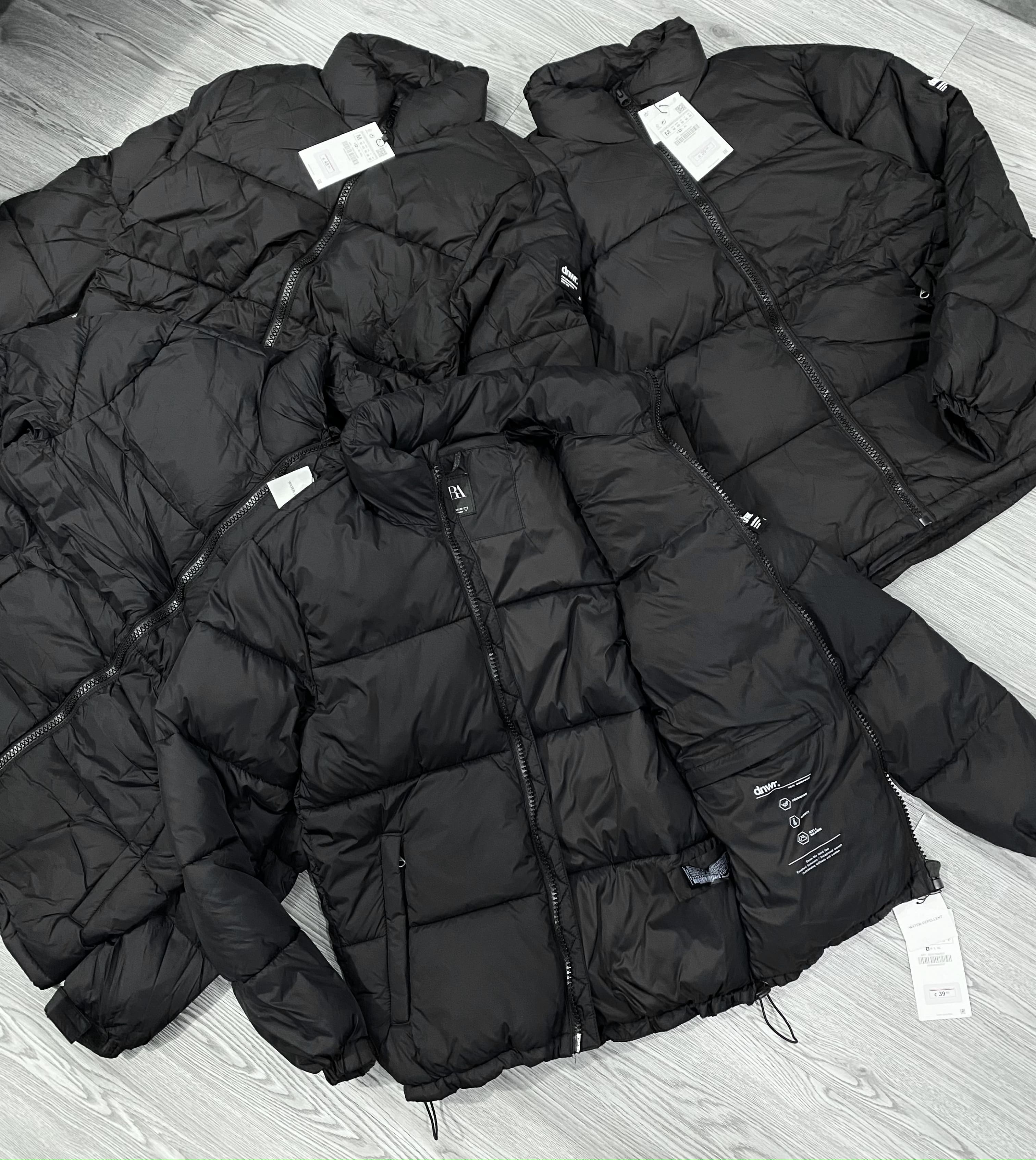 ÁO KHOÁC CHÍNH HÃNG - Ái Khoác Phao Zara ripstop puffer jacket black - 6985/316