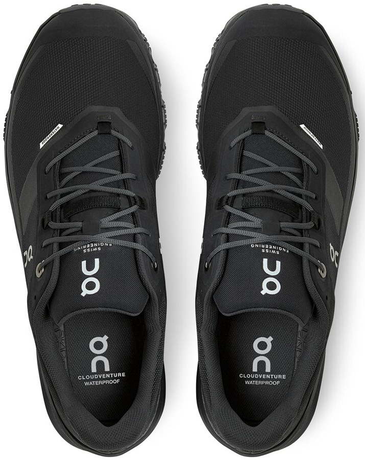 Giày Casual Chính Hãng - On Cloudventure Waterproof 3.0 Running 'Black' - 32.99253