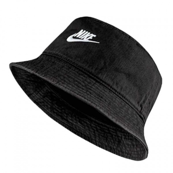 PHỤ KIỆN CHÍNH HÃNG - Mũ Bucket Nike Sportswear Hat Black/White  - DC3967-010