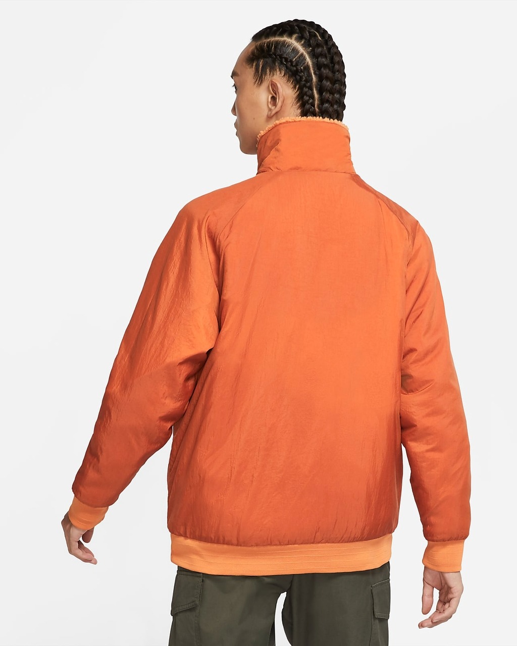 Áo Khoác Lông/Gió 2 Mặt Chính Hãng - Nike Sportswear Swoosh Black/Red - BQ6546-808