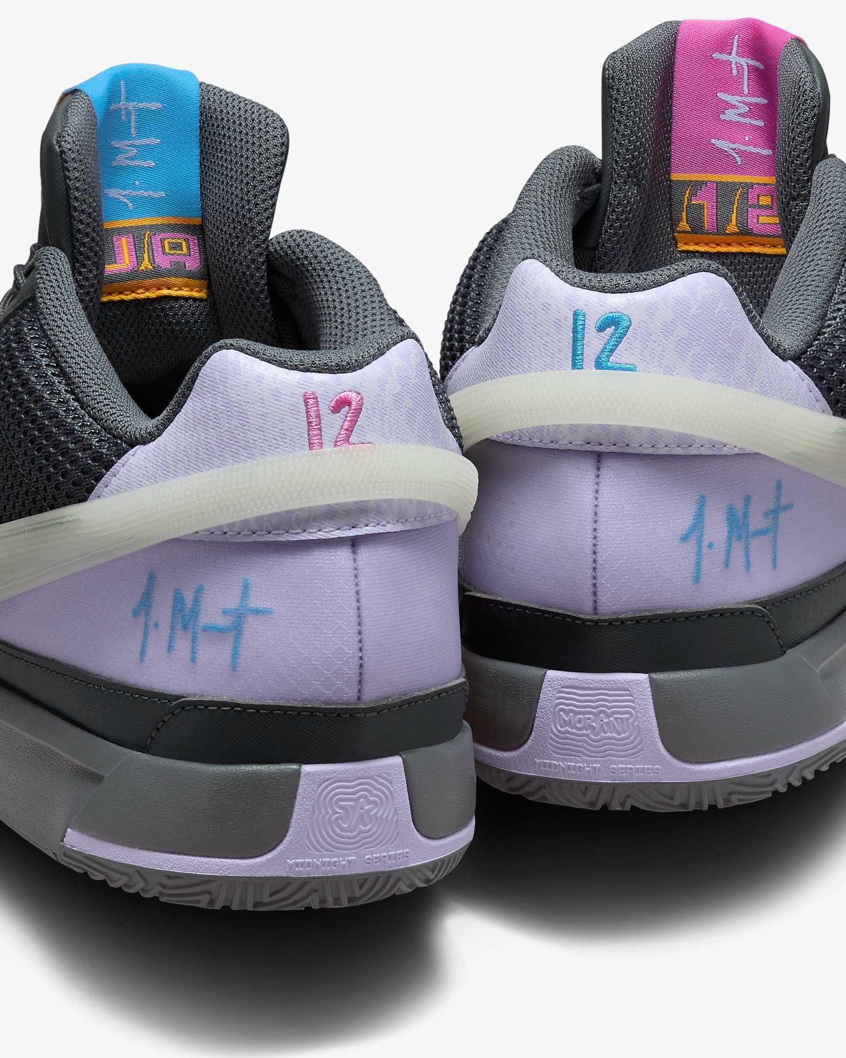 Giày Bóng Rổ Chính Hãng - Nike Ja 1 EP Iron Grey 'Personal Touch' - FV1288-001