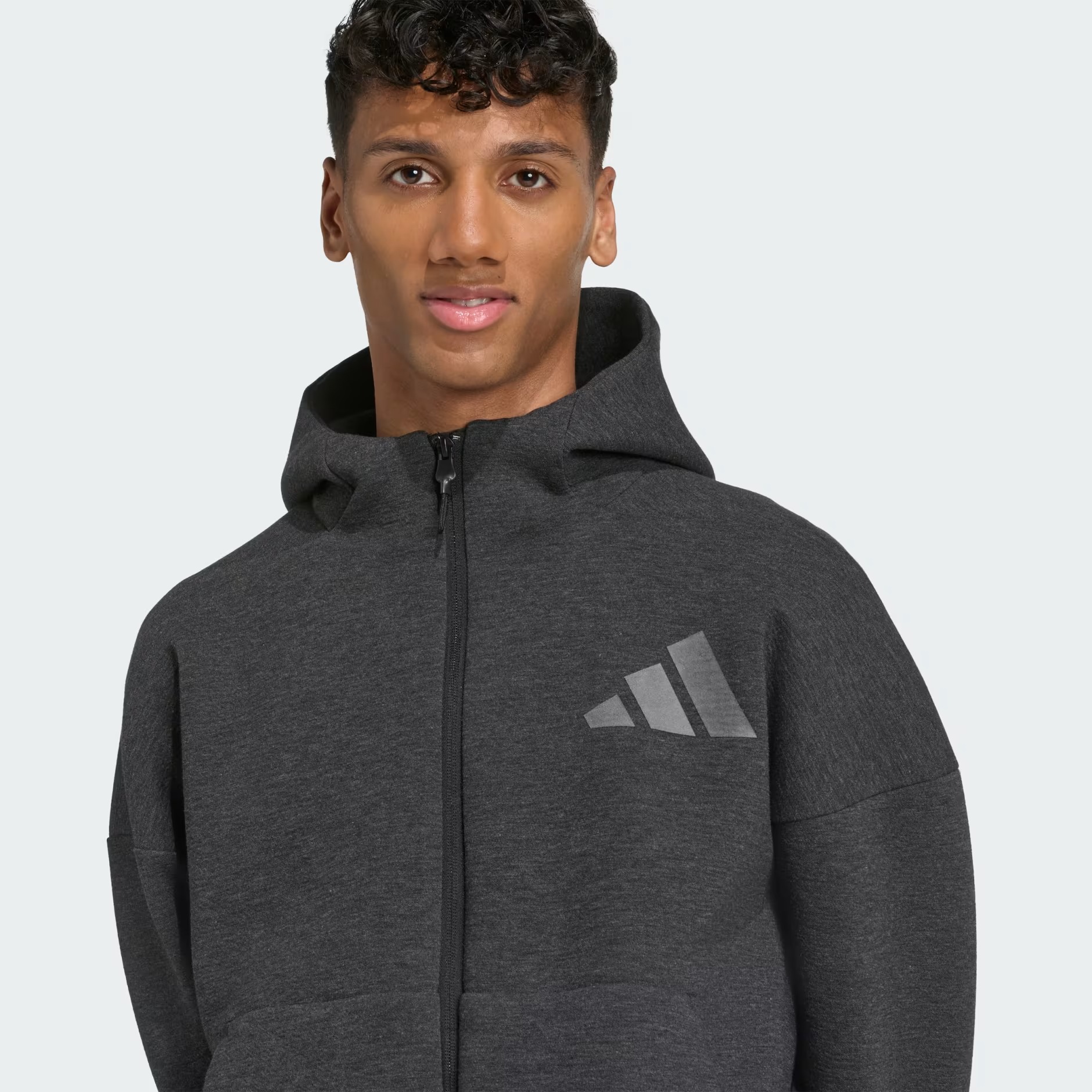 Áo Khoác Chính Hãng - Adidas ZNE Full Zip Hooded Track Jacket ‘Black’ - JM6055