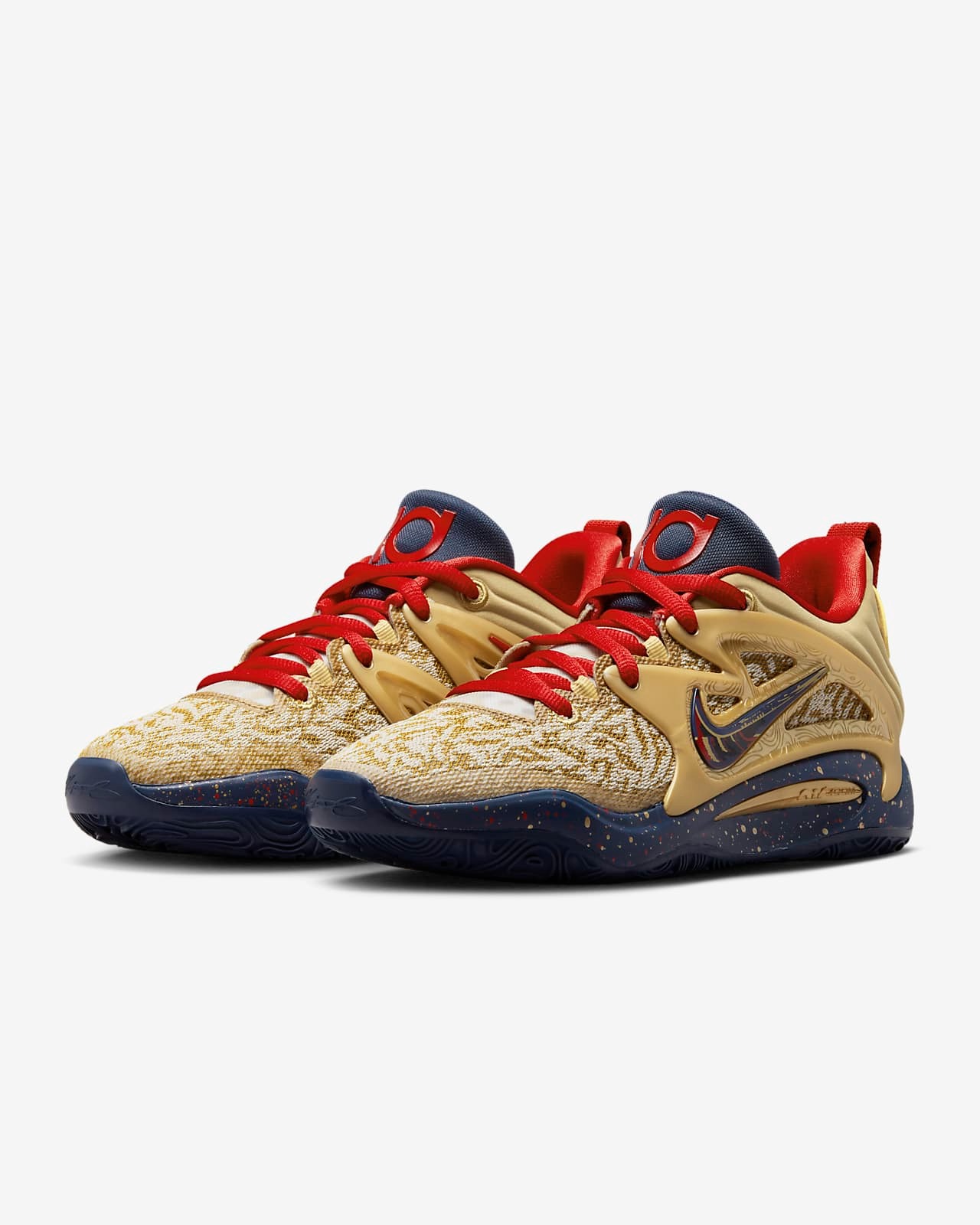 Giày Bóng Rổ Chính Hãng Nike - KD 15 ‘Olympics Gold Medal’ - DM1054-700 - Quyetsneaker