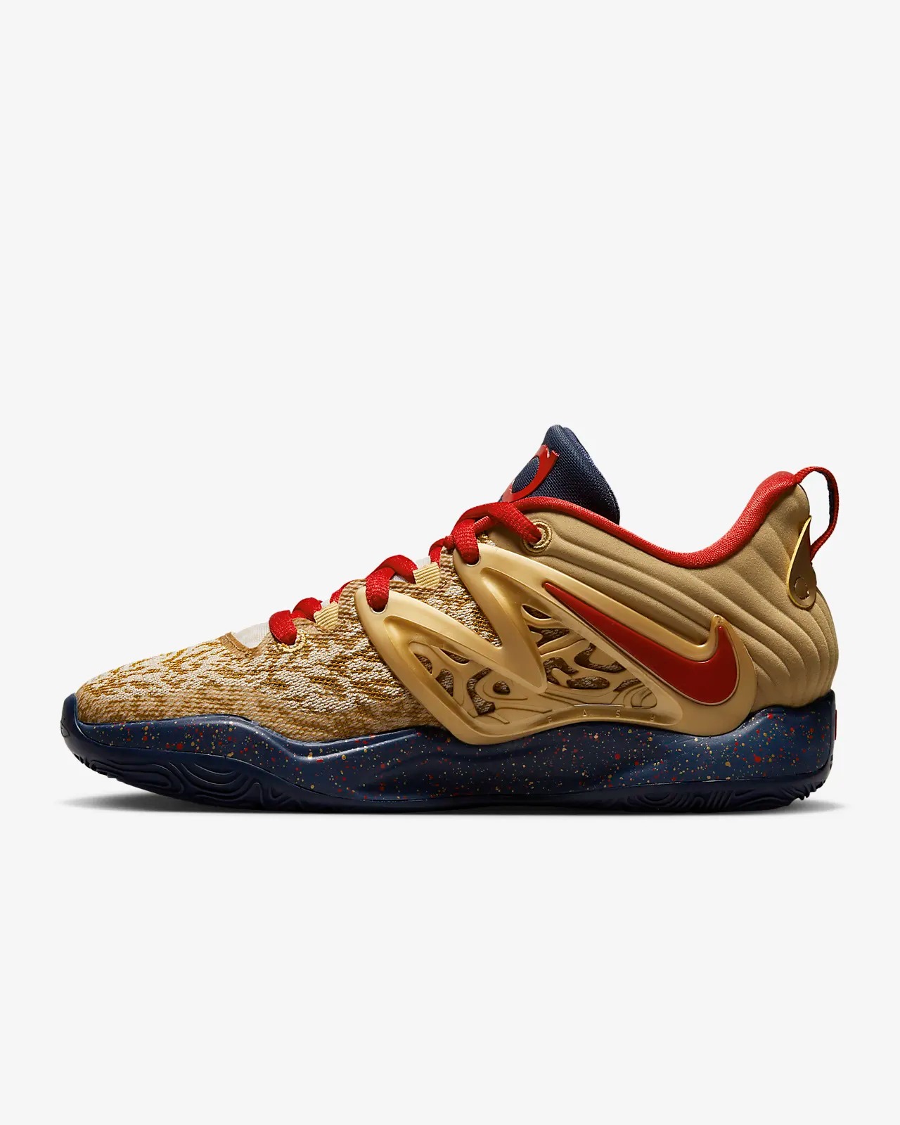 Giày Bóng Rổ Chính Hãng Nike - KD 15 ‘Olympics Gold Medal’ - DM1054-700 - Quyetsneaker