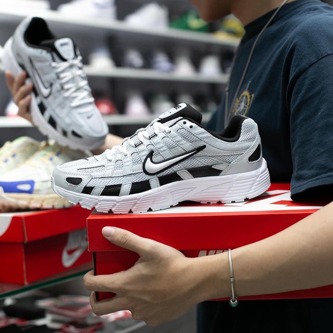 GIÀY CASUAL CHÍNH HÃNG - NIKE P-6000 PURE PLATINUM  - CD6404-006