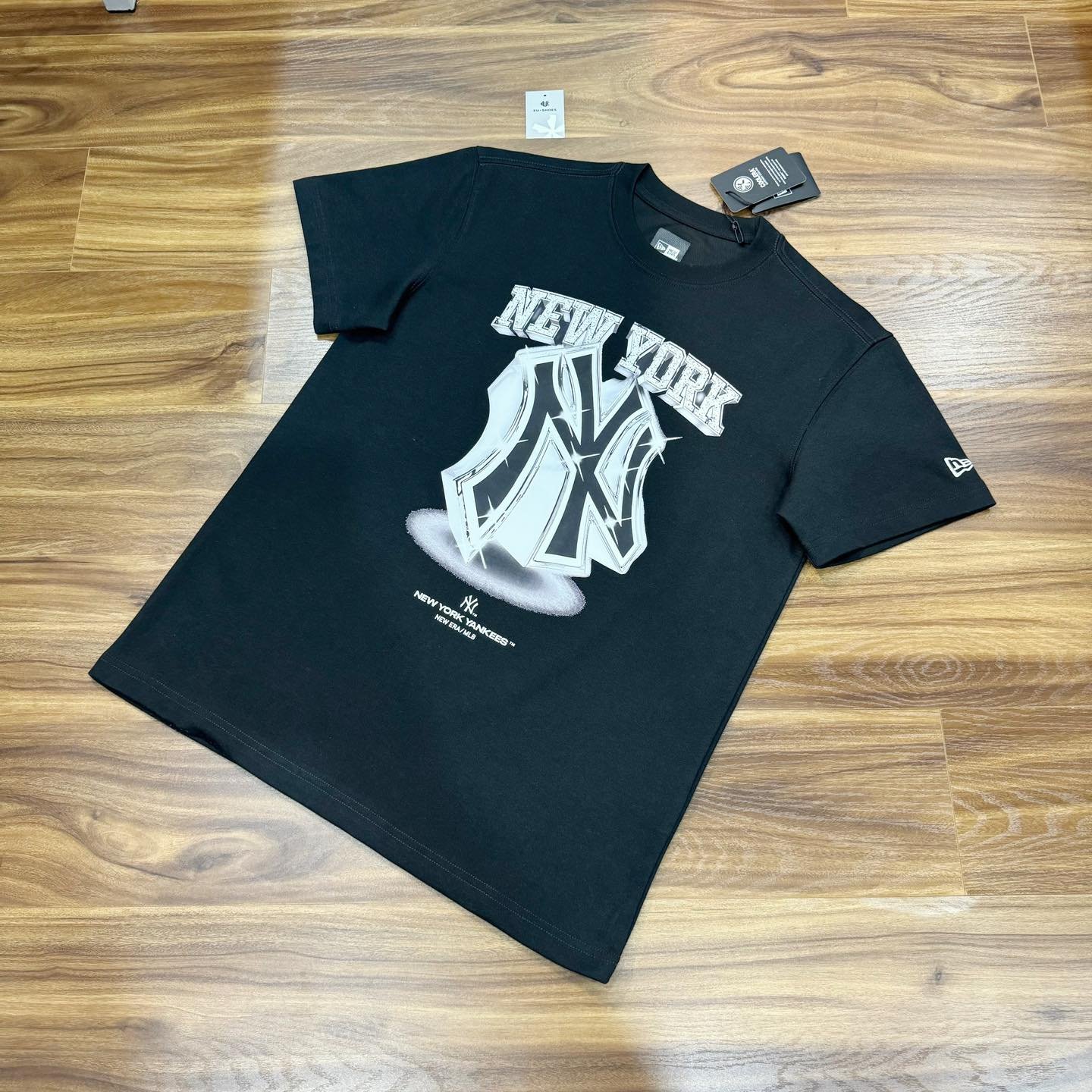 ÁO TSHIRTS CHÍNH HÃNG - New Era NEW YORK YANKEES METALLISM-DIAMOND DARK GRAPHITE - 13774239