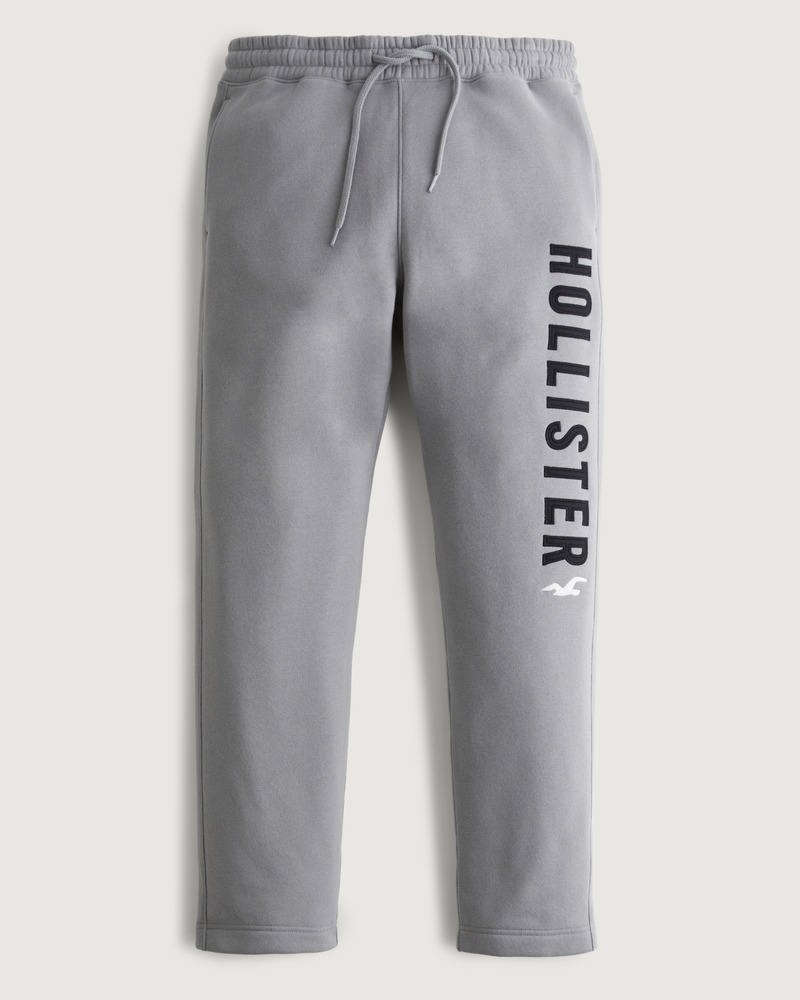 Quần Dài Nỉ Bông Hollister Grey - HH060