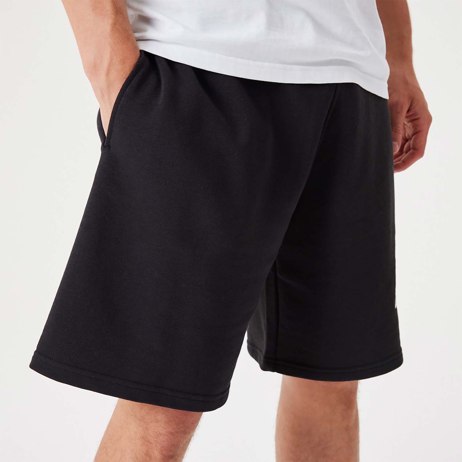 QUẦN SHORT - New Era LA Lakers NBA Team Logo Black Shorts - 60332216 Quyetsneaker