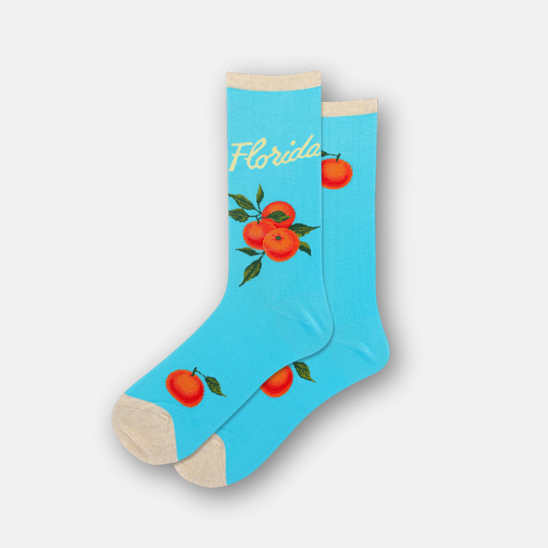 Phụ Kiện Chính Hãng - Tất Hot Sox Women's Florida Crew Sock ( 5 đôi/pack) - 047852423144