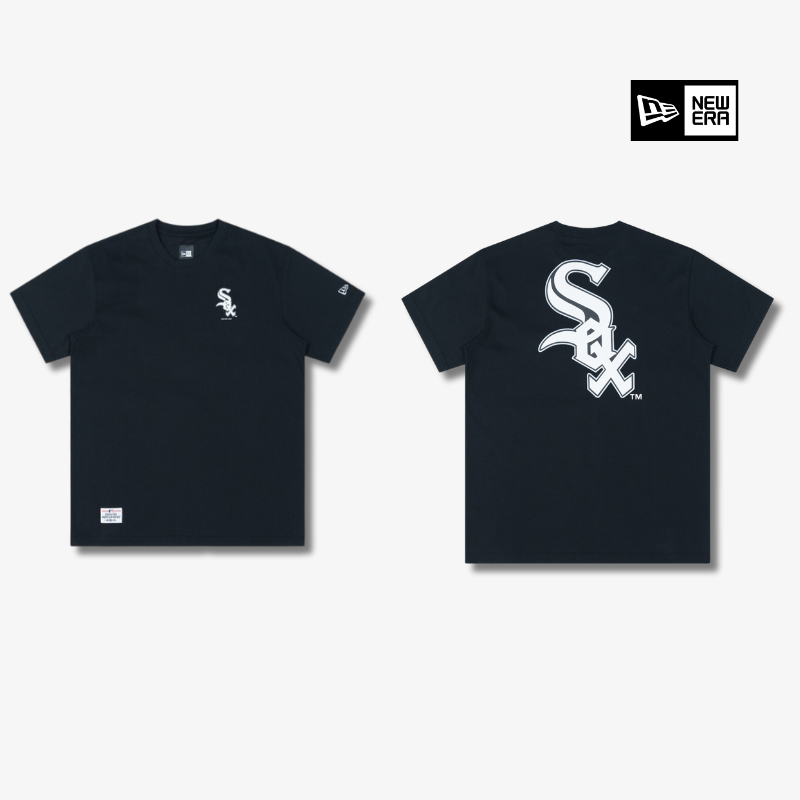 Áo Thể Thao Hè - Áo Thun Nam Nữ New Era Chicago White Sox 'Black' - 13366626 Quyetsneaker