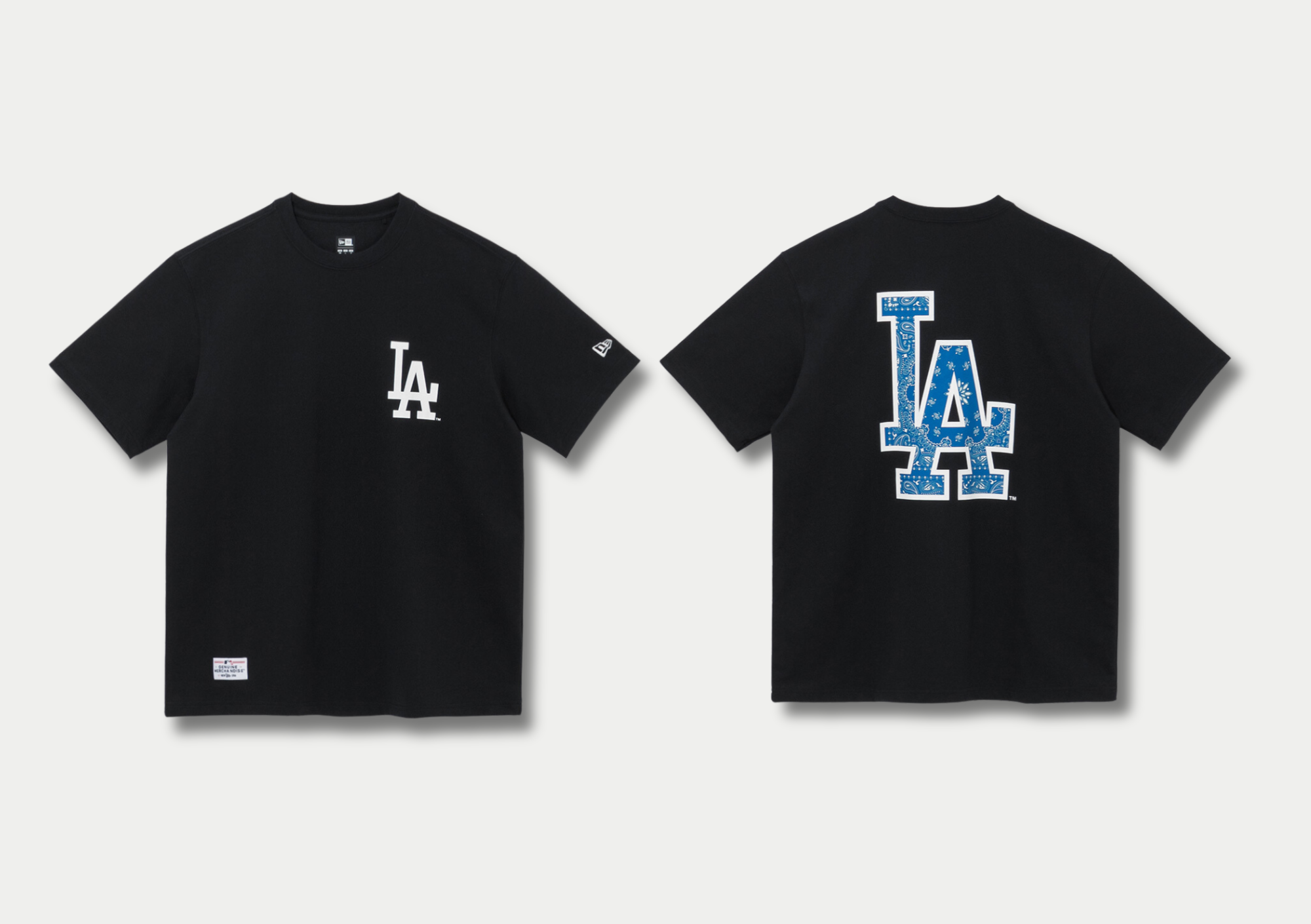 Áo Thể Thao Hè - New Era MLB Big Paisley Los Angeles Dodgers Black Short Sleeves T-Shirt- 13546479 Quyetsneaker