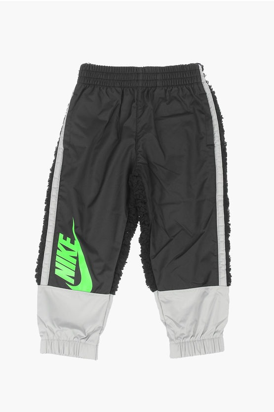 Quần Trẻ Em - Nike KIDS Logo Printed Sherpa Pants boys 'Black' - I277-221