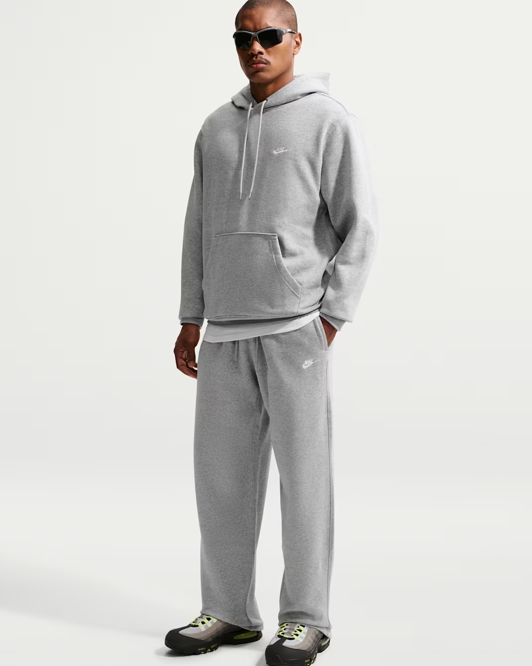 Quần Dài Chính Hãng - Nike Club Men's Open-Hem Fleece Pants 