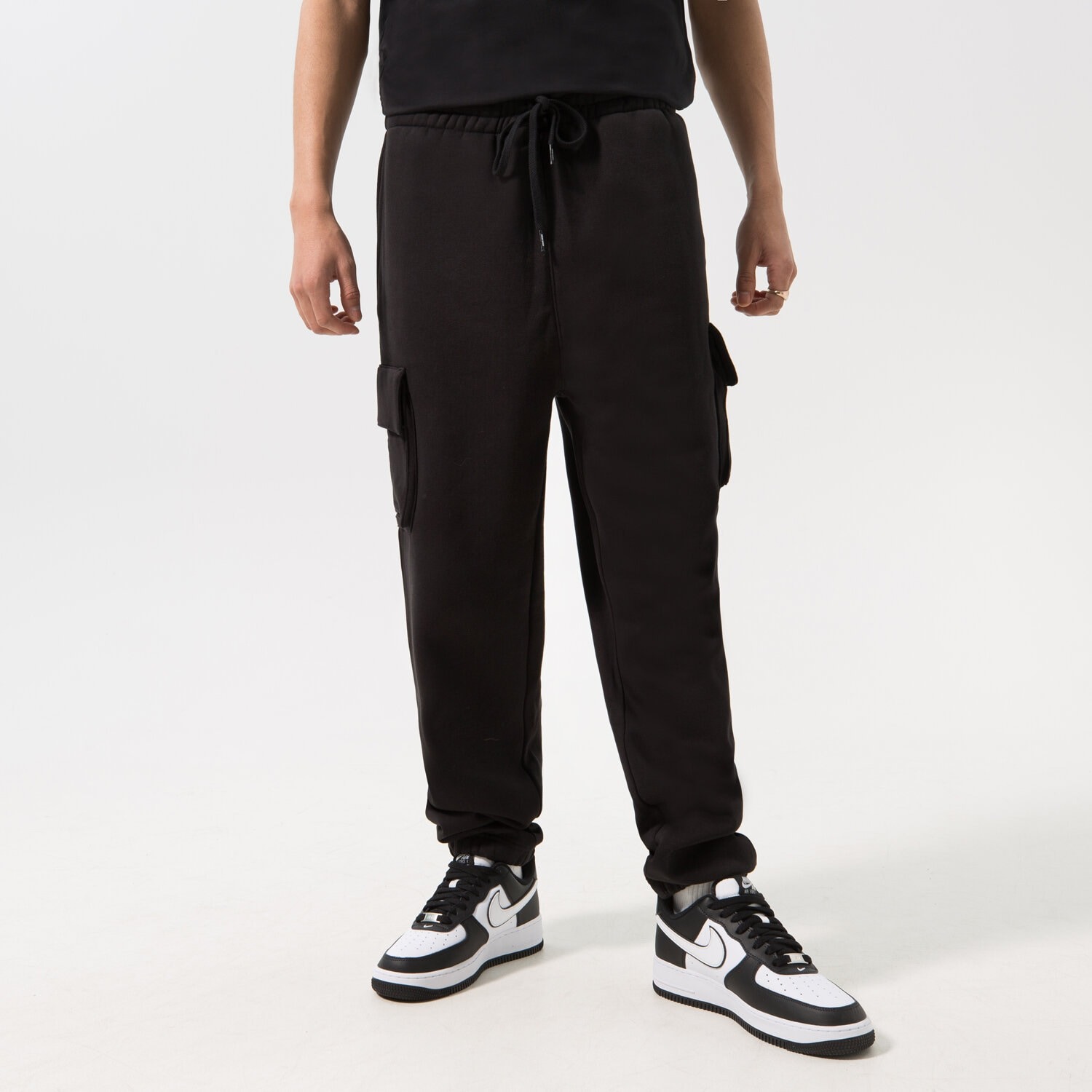 Quần Dài Chính Hãng - Quần Jogger Túi Hộp Nỉ 'Black' - 60332297