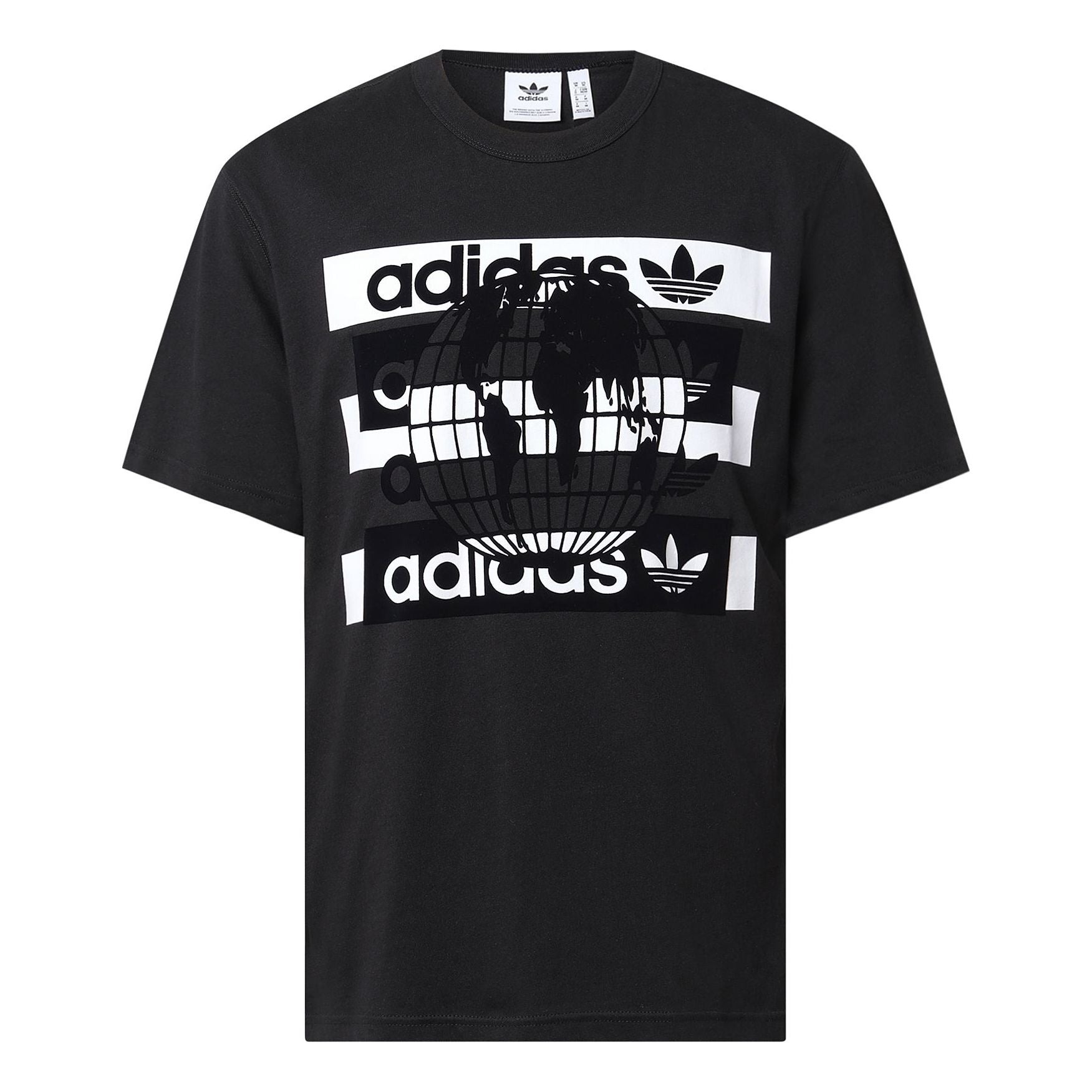Áo Tshirt Chính Hãng - adidas originals Msg Ss Tee Logo Short Sleeve 'Black' - FM2253