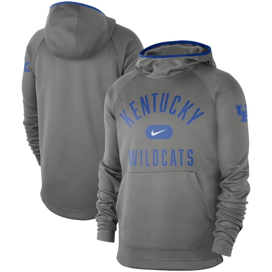 Áo Hoodie Chính Hãng - Nike Gray Kentucky Wildcats Basketball 