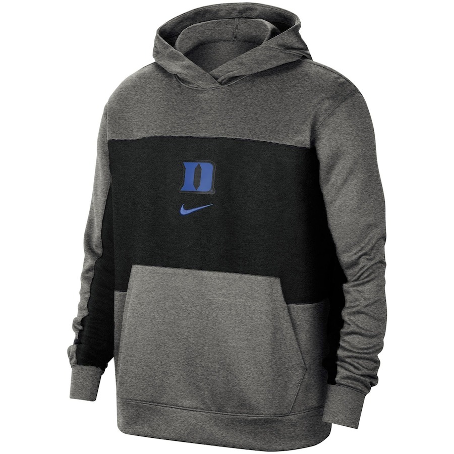 Áo Hoodie Chính Hãng - Nike Mens Duke Blue Devils Nike Logo Basketball 'Grey/Black' - 224936435184