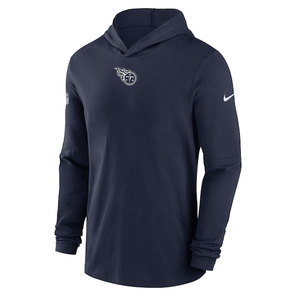 Áo Hoodie Chính Hãng - Nike Sideline Performance Long Sleeve Hoodie 'Navy' - OOMQ-41S-8F-PKB