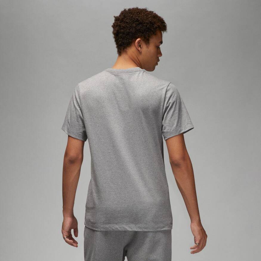 Áo Tshirt Chính Hãng - Nike Jordan Flight Graphic Ss Crew 'Grey' - DV8414-091