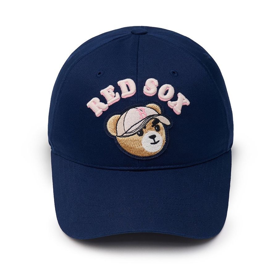 Phụ Kiện Chính Hãng - Mũ Lưỡi Trai MLB Red Sox Bear 'Navy' - 3ACPDB14N-43NYS