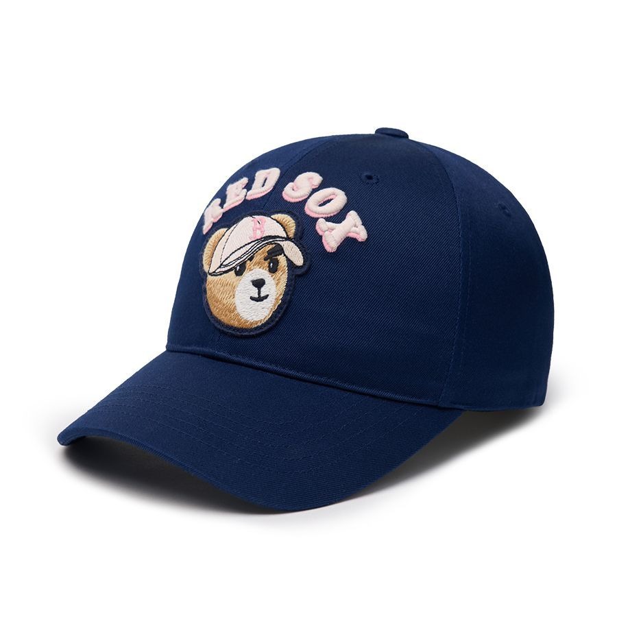Phụ Kiện Chính Hãng - Mũ Lưỡi Trai MLB Red Sox Bear 'Navy' - 3ACPDB14N-43NYS