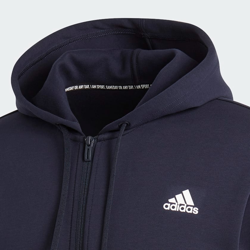 Áo Khoác Chính Hãng - Hoodie Zip Nỉ Adidas 