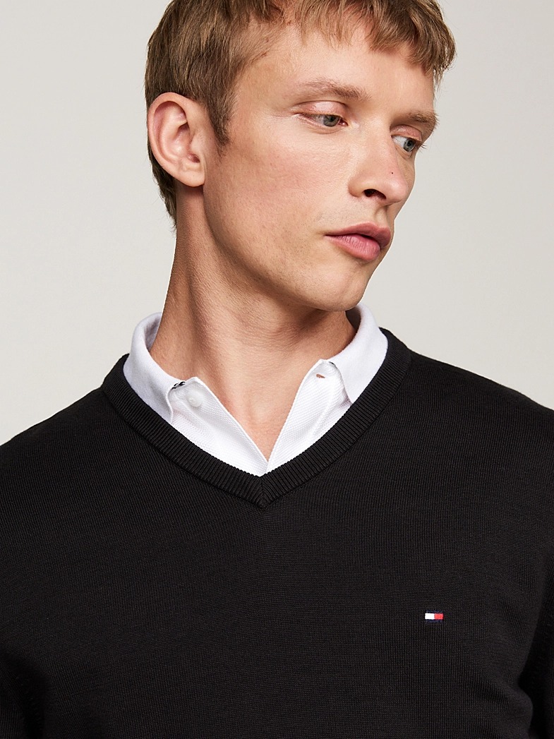 Áo Sweater Chính Hãng - Tommy Hilfiger Regular Fit 