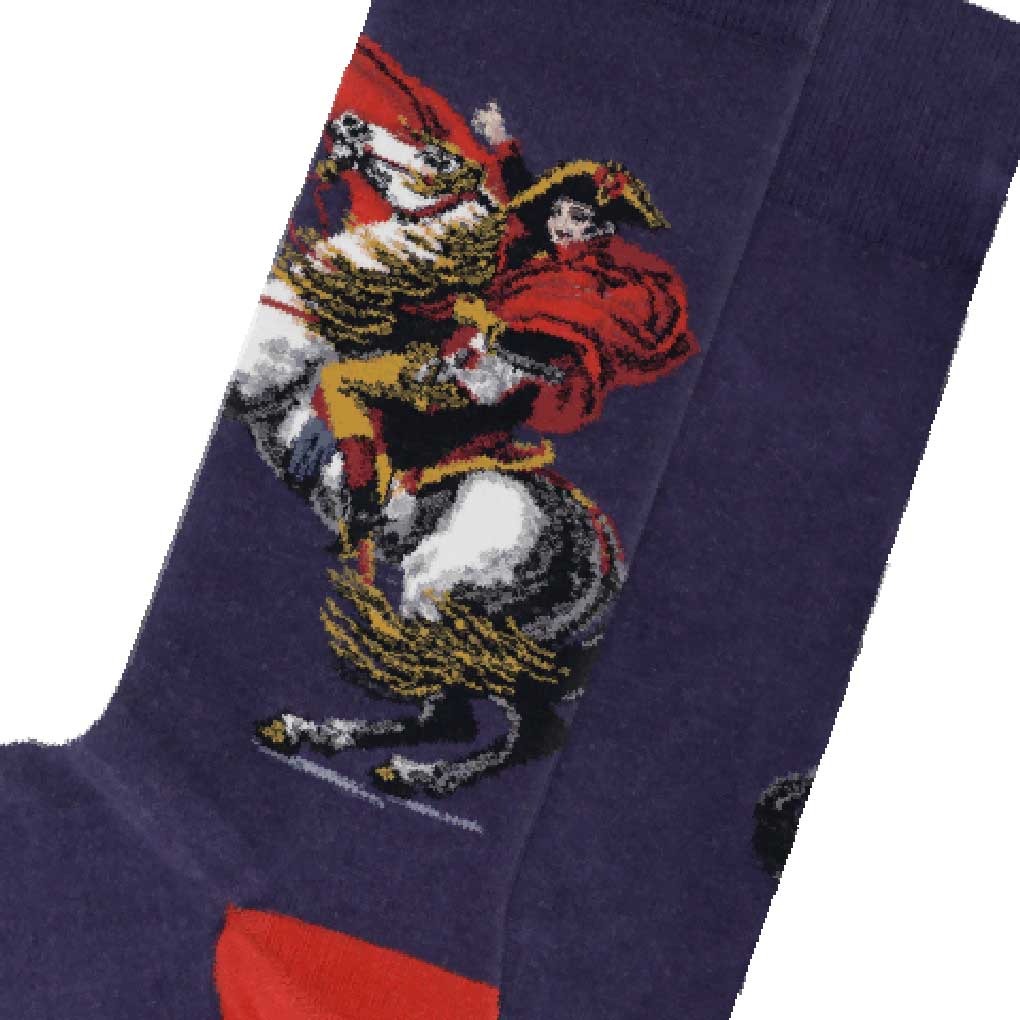 Phụ Kiện Chính Hãng - Tất Hot Sox Napoleon Navy (5 đôi/pack) - HSN513