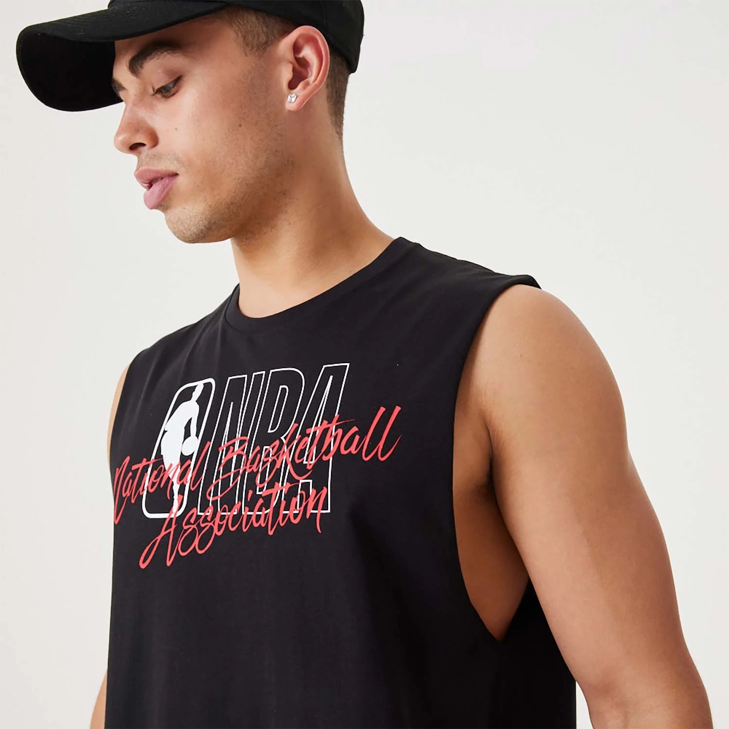 Áo 3 lỗ New Era NBA 'Black' - 60332211 - Quyetsneaker