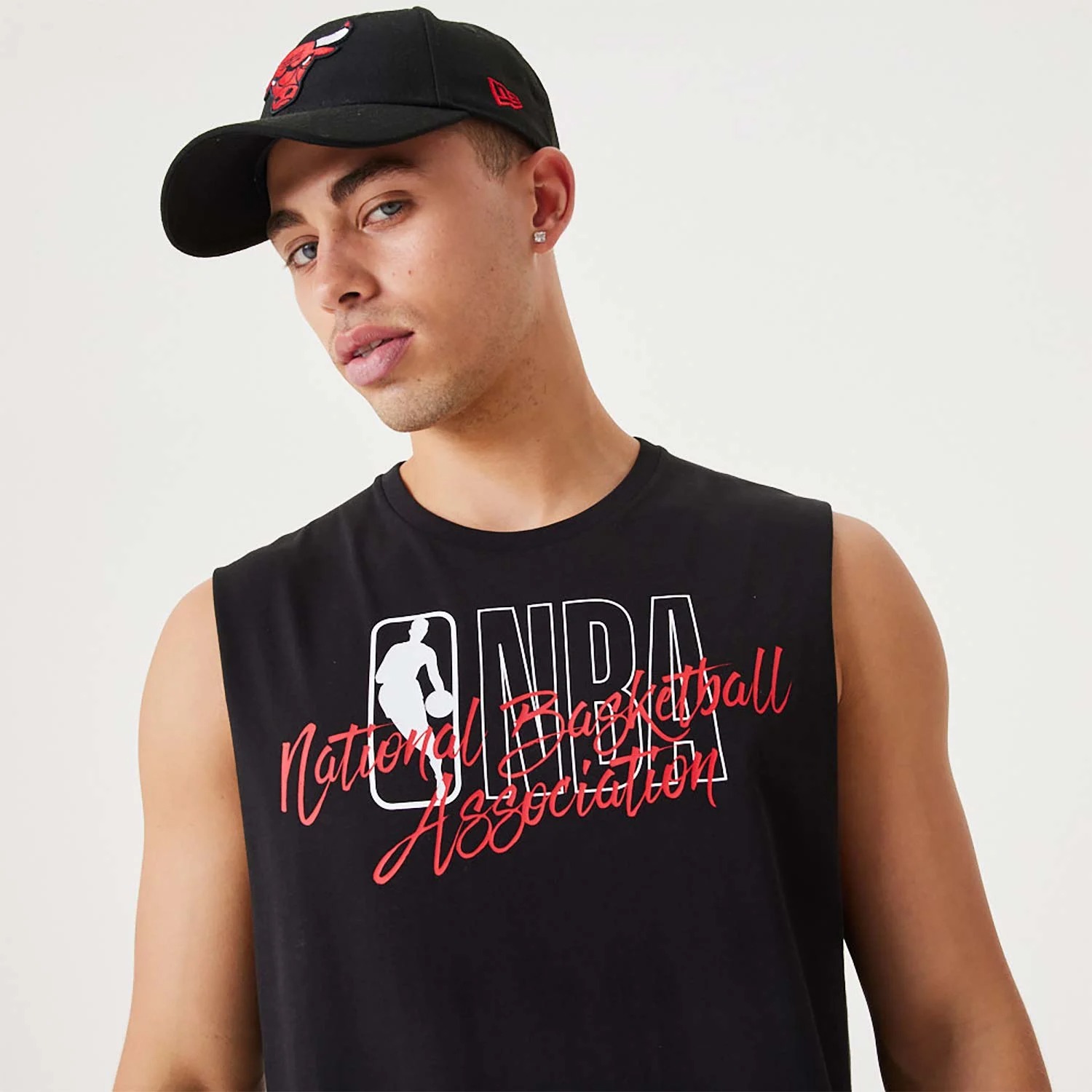 Áo 3 lỗ New Era NBA 'Black' - 60332211 - Quyetsneaker