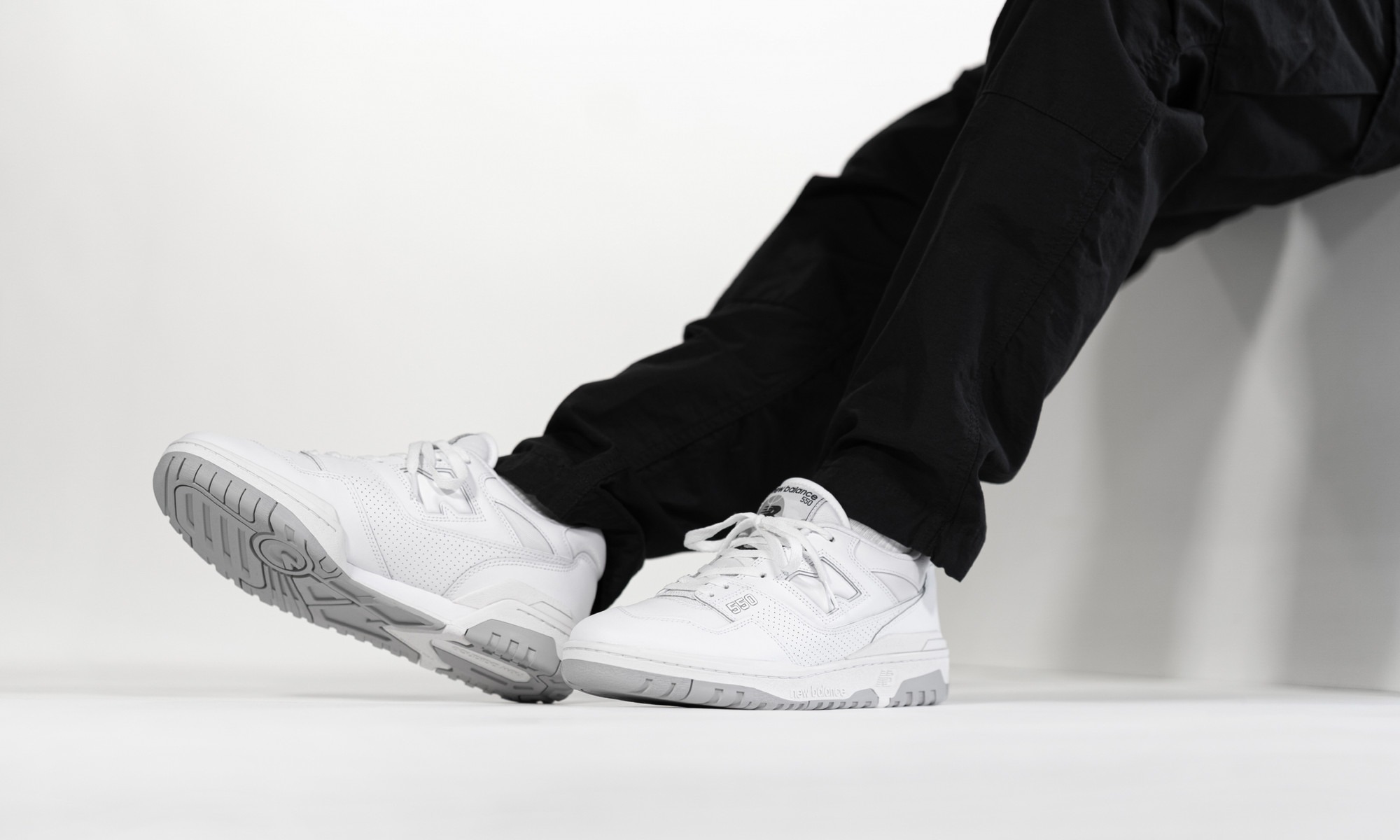 Giày Casual Chính Hãng - NewBalance 550 Vintage 'White Grey' - BB550PB1