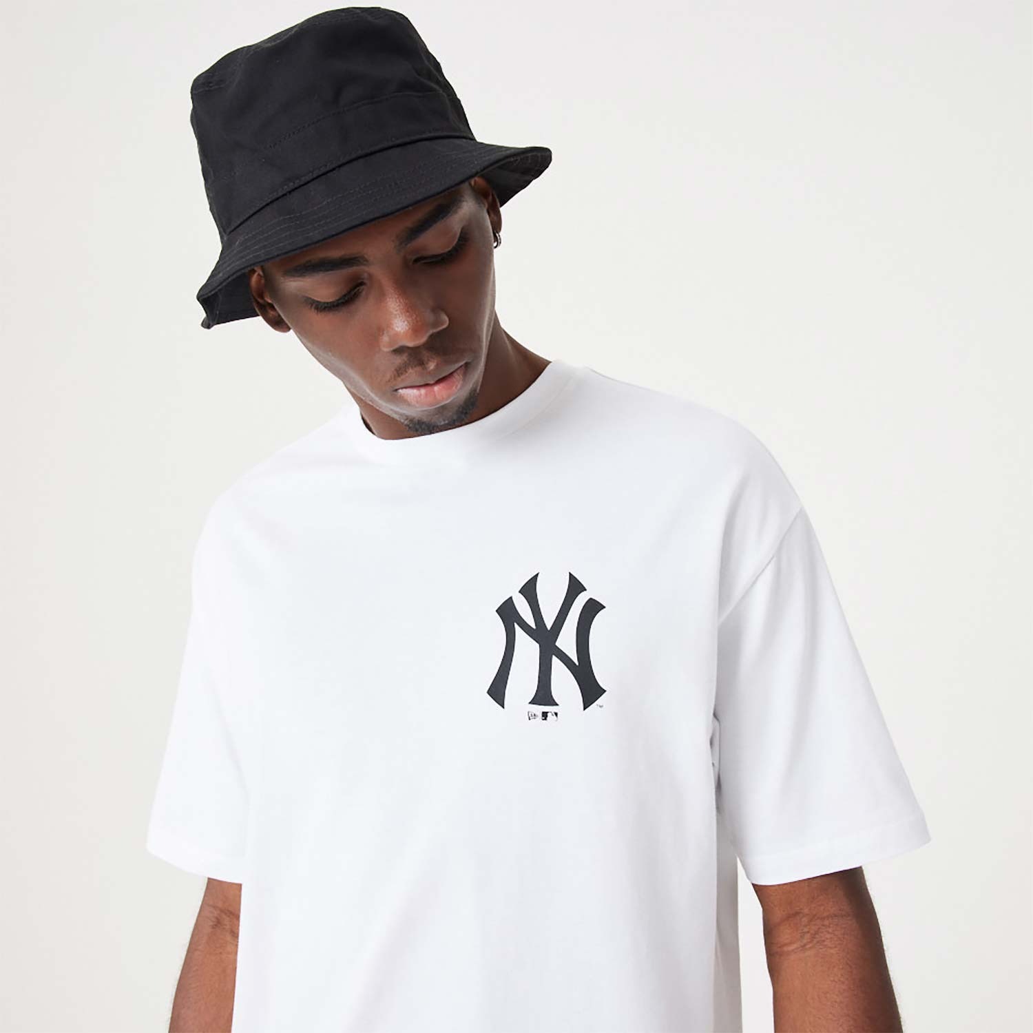 Áo Thể Thao Hè - Áo Thun Nam Nữ New Era Yankees MLB Floral Graphic White Oversized T-Shirt - 60332263 Quyetsneaker