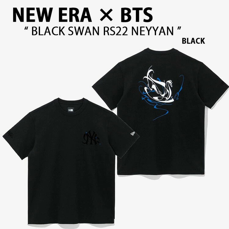 Áo Thể Thao Hè - Áo Thun Nam Nữ New Era Yankees MLB x BTS Black T-Shirt - 13277229 Quyetsneaker