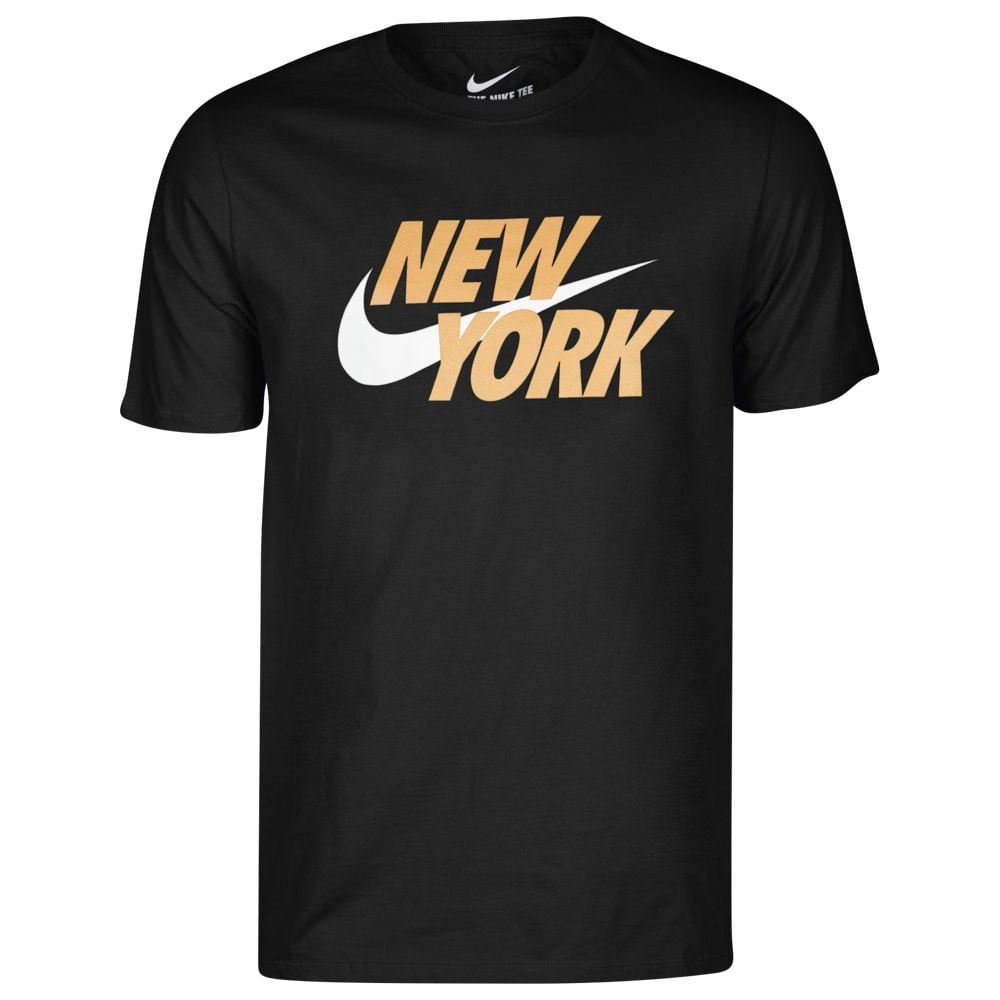 Áo Tshirt Chính Hãng - Nike New York Metallic Gold 'Black' - FB1204-010