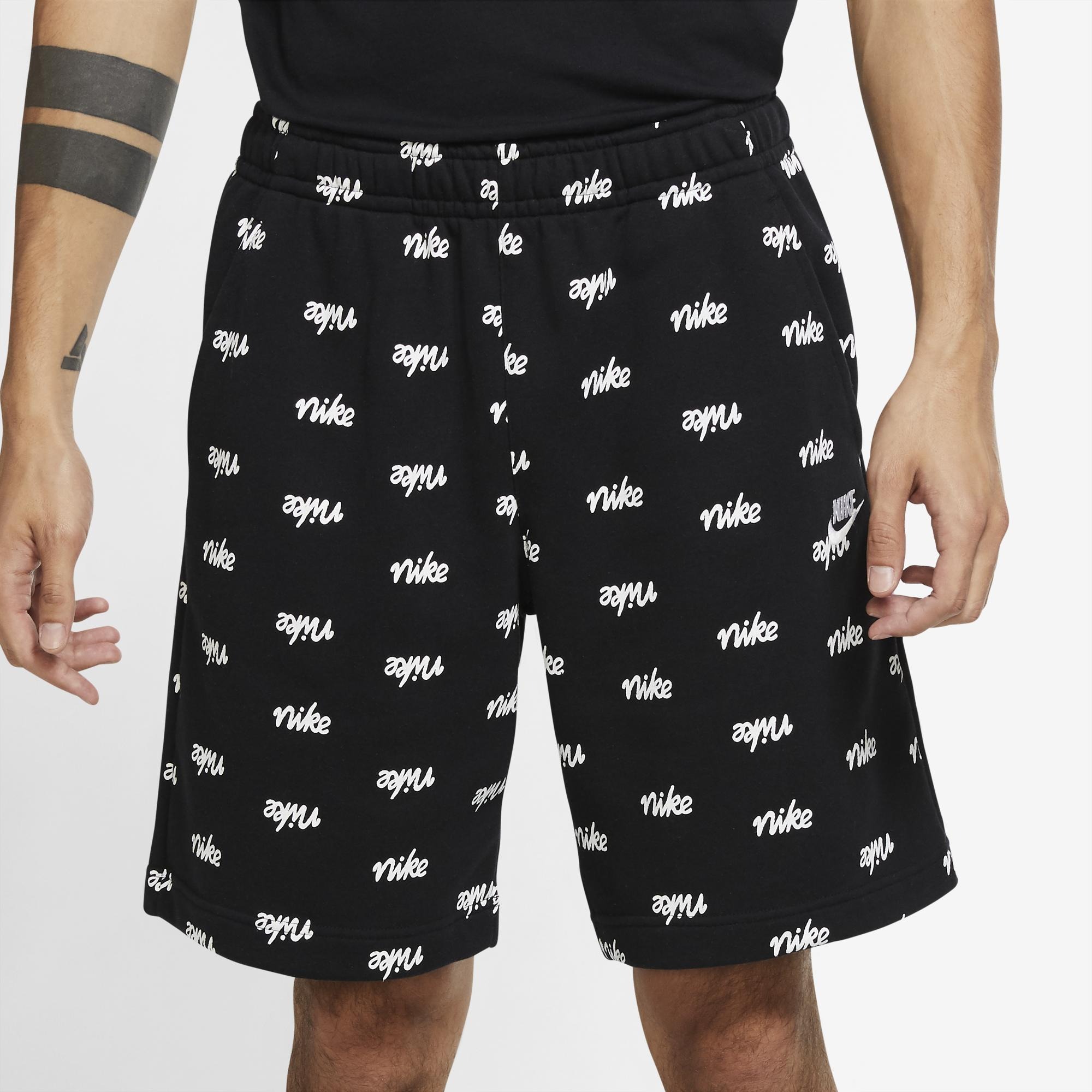 nike fleece club shorts