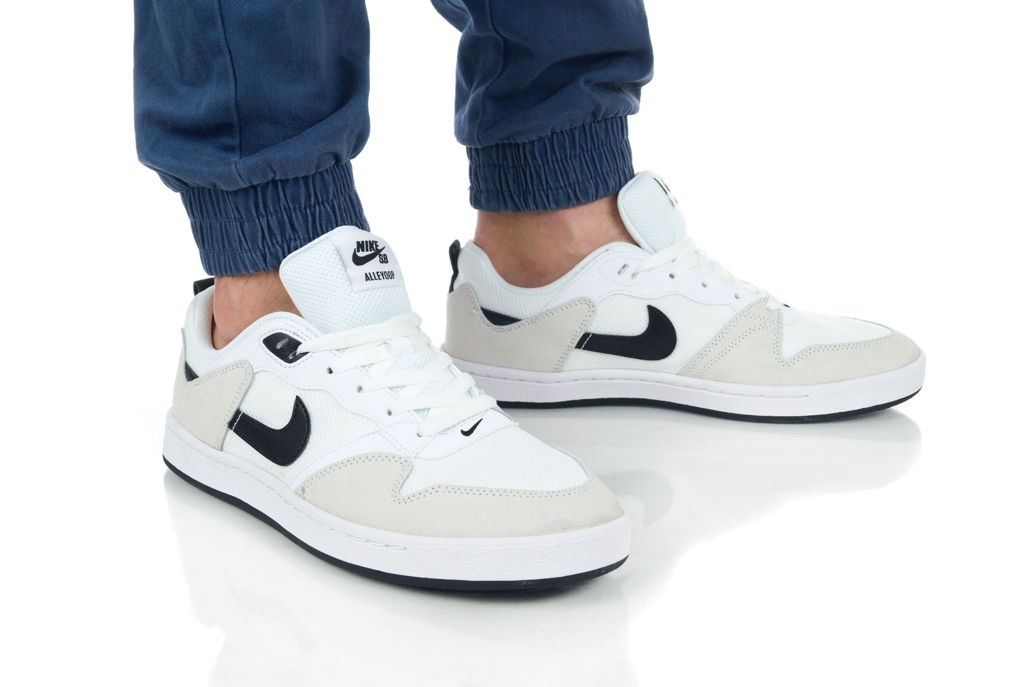 Giày Casual Chính Hãng -  Nike Sb Alleyoop 'White' - CJ0882-100