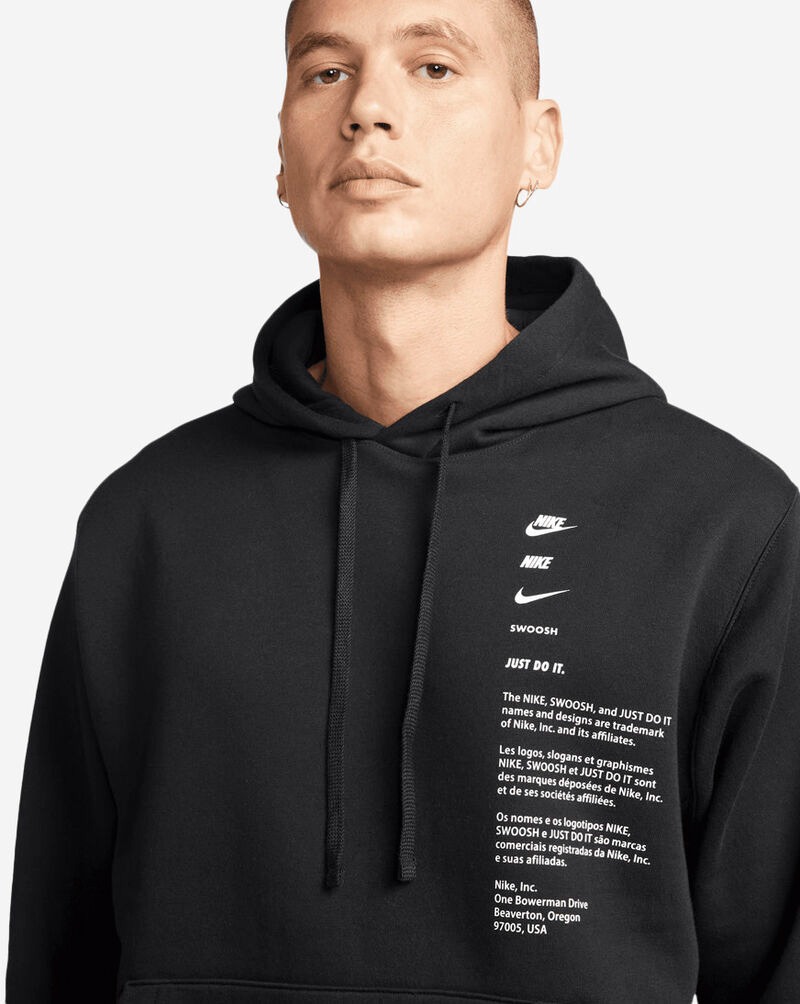 Áo Hoodie Chính Hãng - Nike Club Shoebox Pullover 