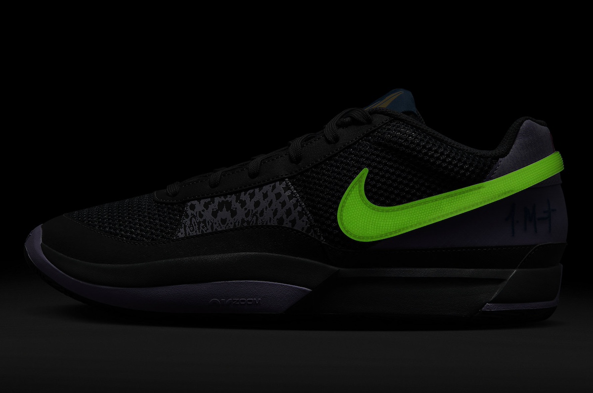 Giày Bóng Rổ Chính Hãng - Nike Ja 1 EP Iron Grey 'Personal Touch' - FV1288-001