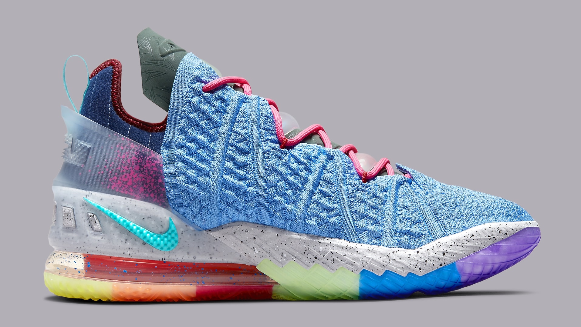 Giày Bóng Rổ Chính Hãng Nike LeBron 18 'Best 1 to 9' Multicolor  - DM2813-400