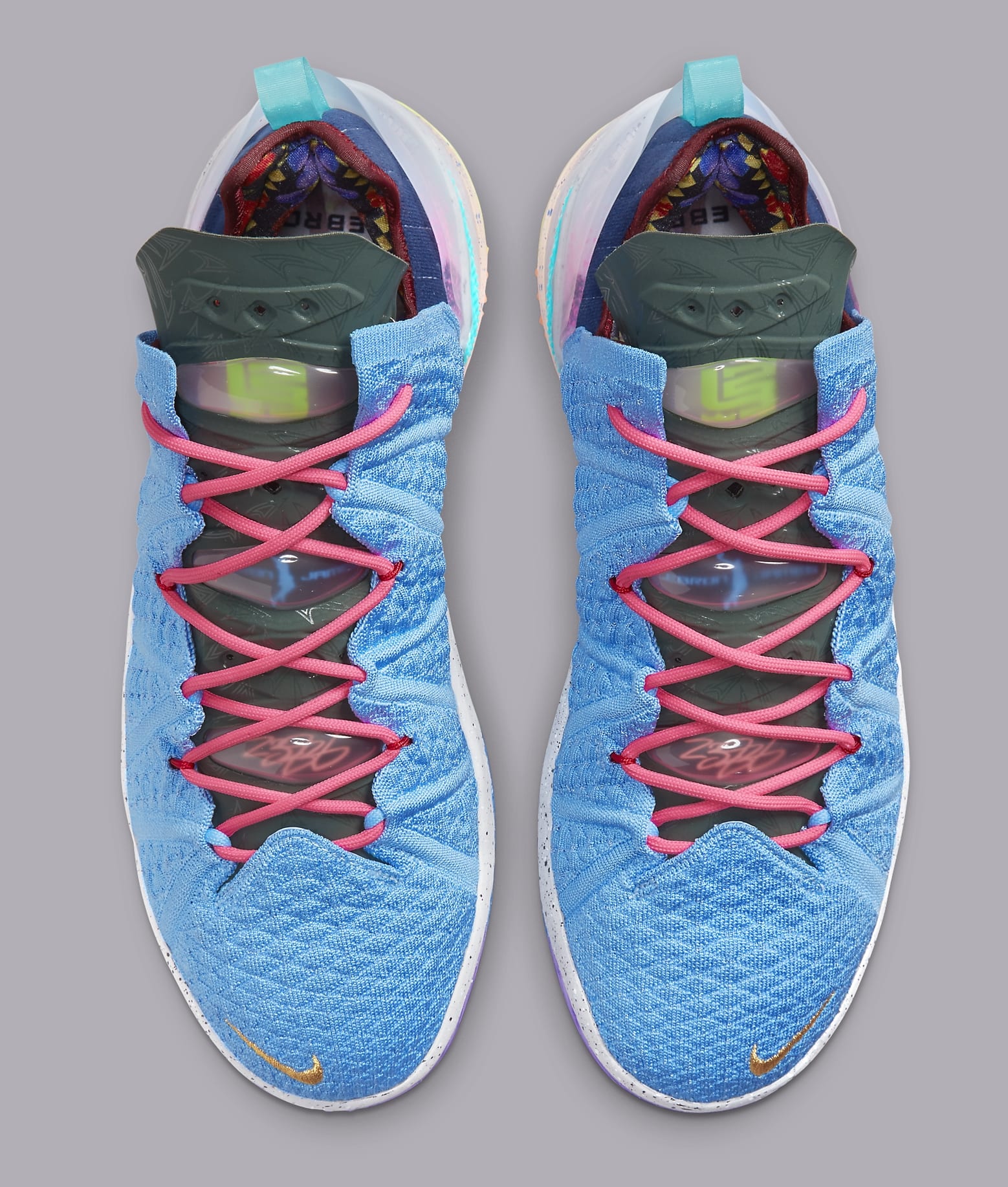 Giày Bóng Rổ Chính Hãng Nike LeBron 18 'Best 1 to 9' Multicolor  - DM2813-400