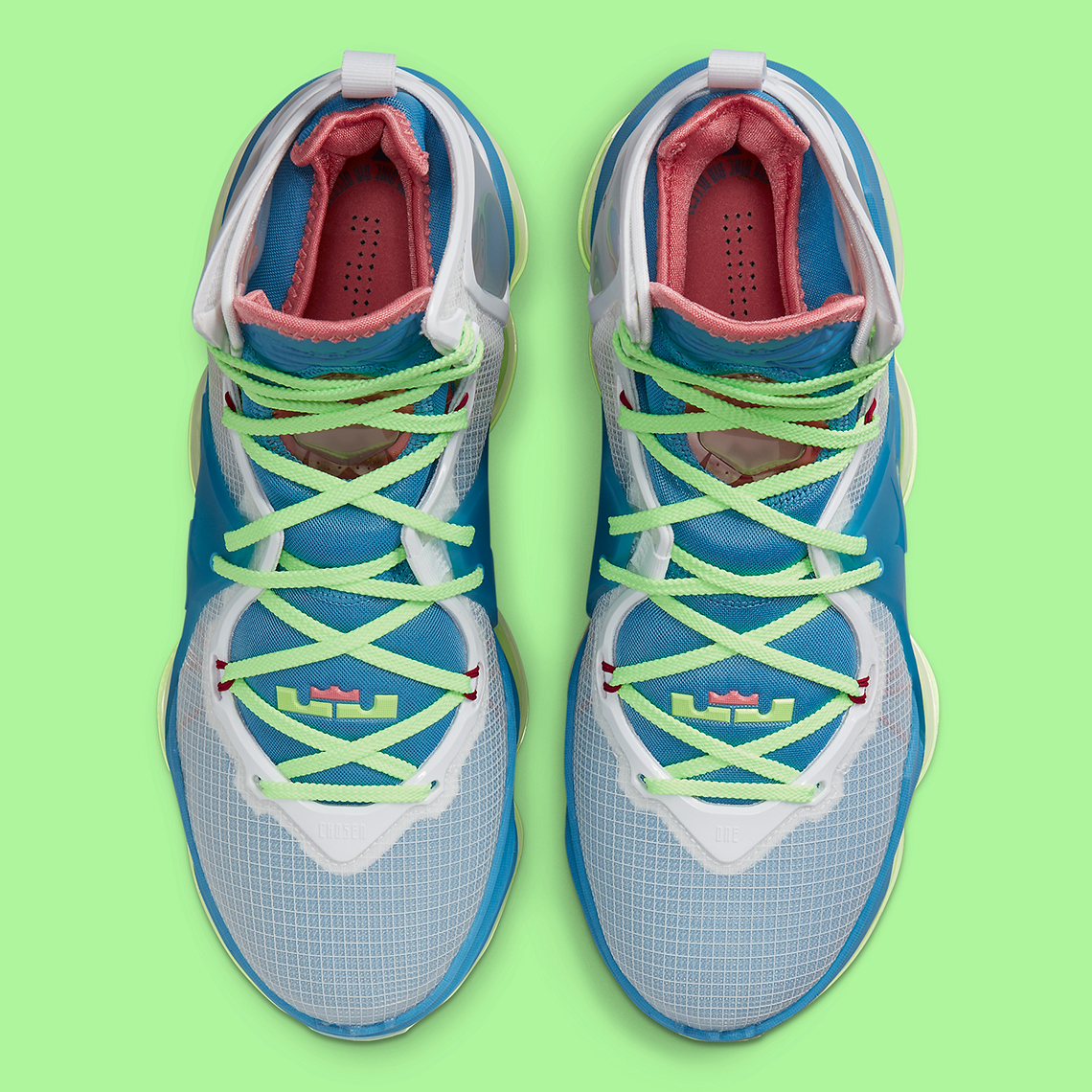 GIÀY BÓNG RỔ NIKE Lebron 19 Dutch Blue Lime Glow - DC9339-400