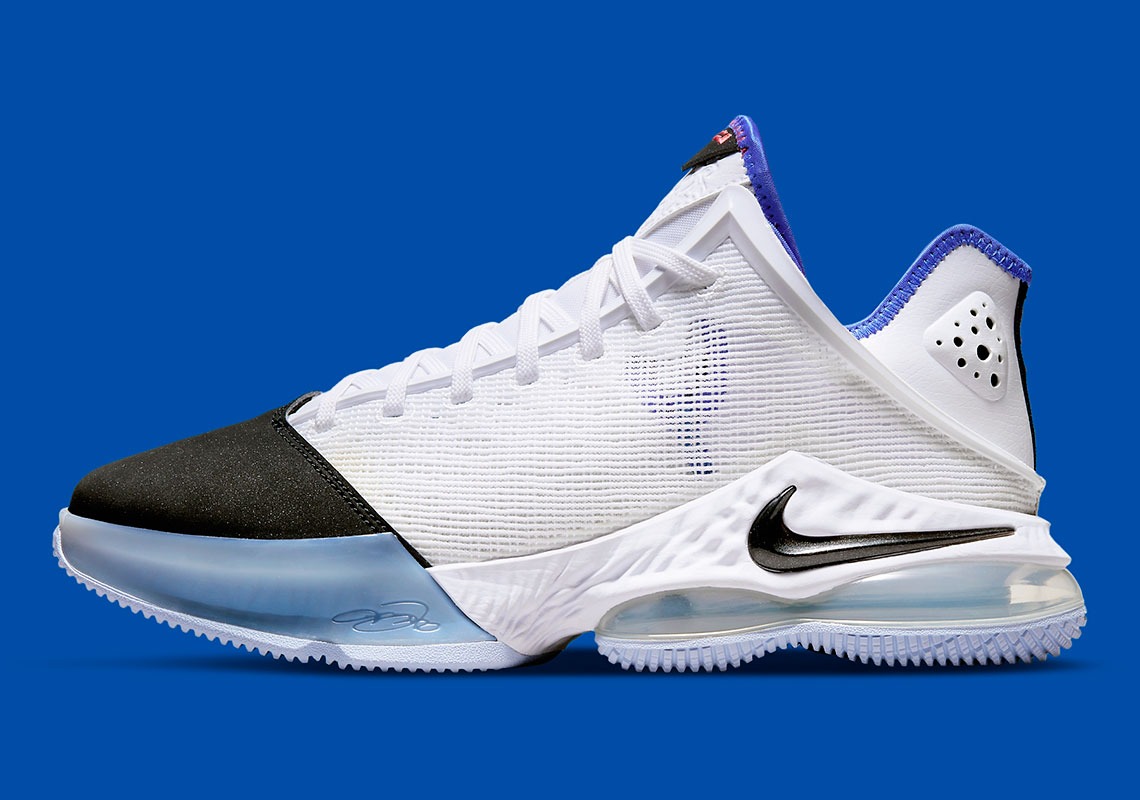 Giày Bóng Rổ Nike Chính Hãng LeBron 19 Lows Gives Off “Concord” Vibes - DH1270-100 Quyetsneaker