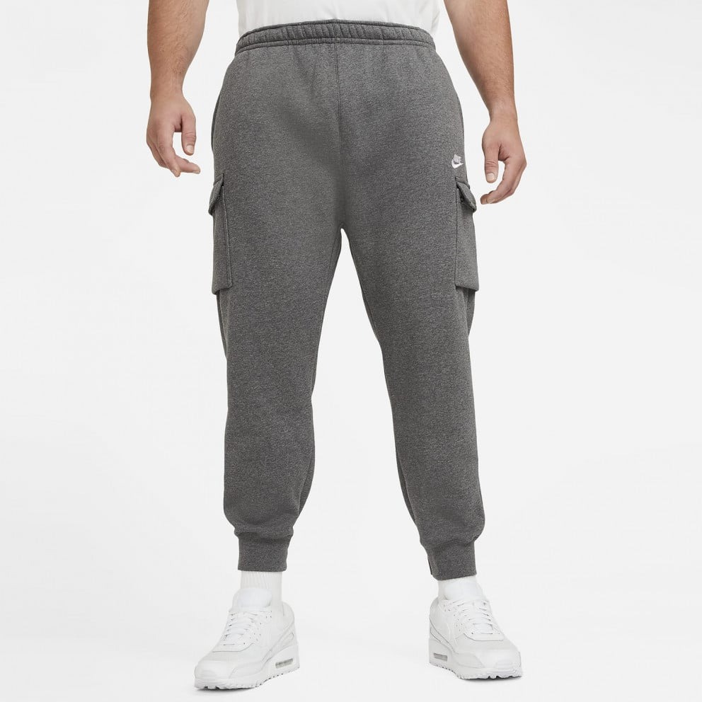Quần Dài Chính Hãng - Nike Sportswear Club Fleece Cargo Dark Grey - CD3129-071