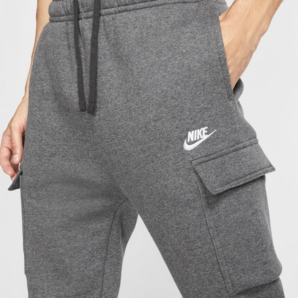 Quần Dài Chính Hãng - Nike Sportswear Club Fleece Cargo Dark Grey - CD3129-071