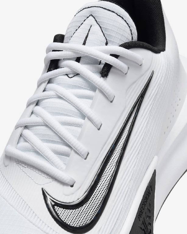 Giày Bóng Rổ Chính Hãng - Nike Precision 7 'White Black' - FN4322-101